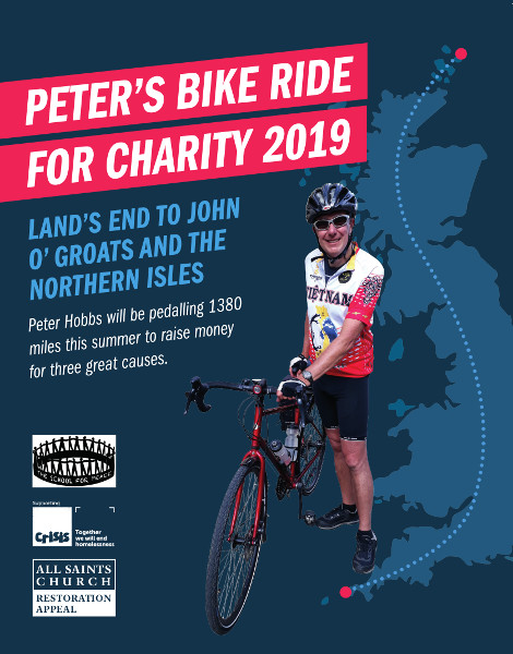 Charity bike ride Poster
