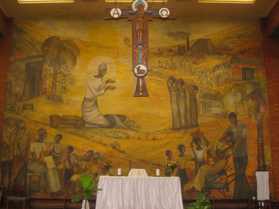 Church interior Lubumbashi